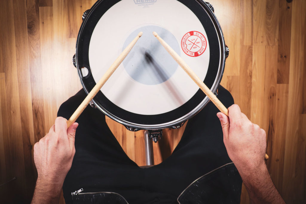 German Drumming Grip