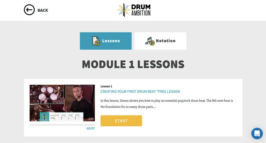 Drum Ambition Drum Lessons Online