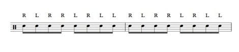 Paradiddle Notation