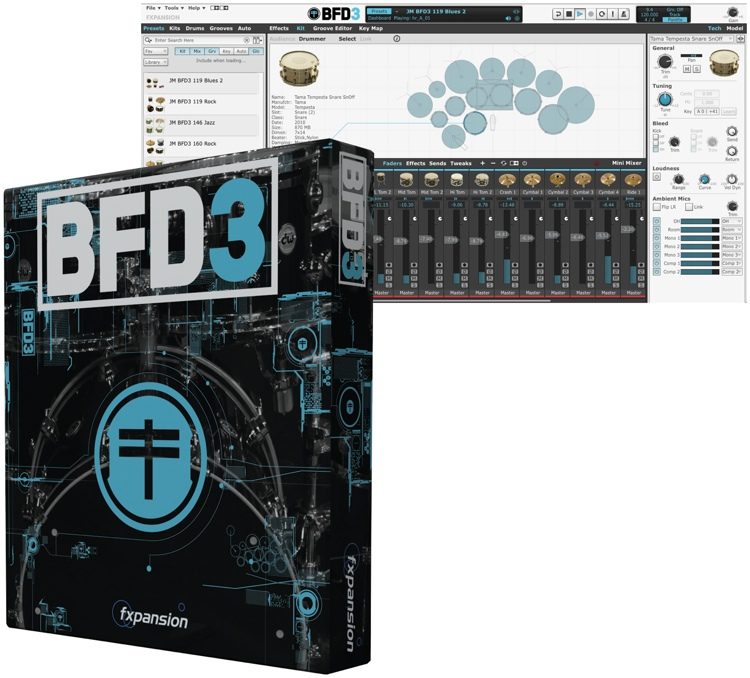 FXpansion BFD 3 Virtual Drumkit