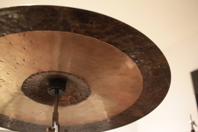 Meinl Sand Series Ride Cymbal Underside