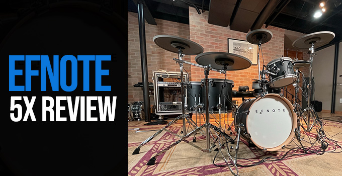 EFNOTE 5X Electronic Drum Set Review
