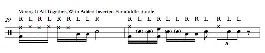 Added Inverted Paradiddle-Diddle
