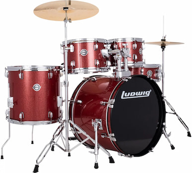 Ludwig Accent 5-piece Complete Drum Set