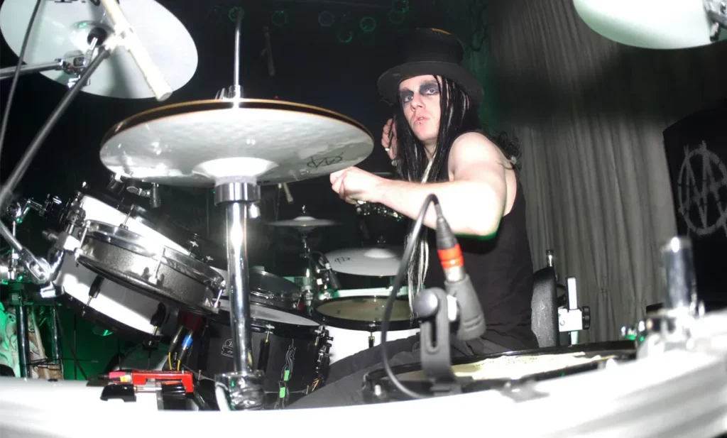 Ministry featuring Joey Jordison performs at The House of Blues in Chicago, Illinos. July 1,2006 © Gene Ambo /MediaPunch