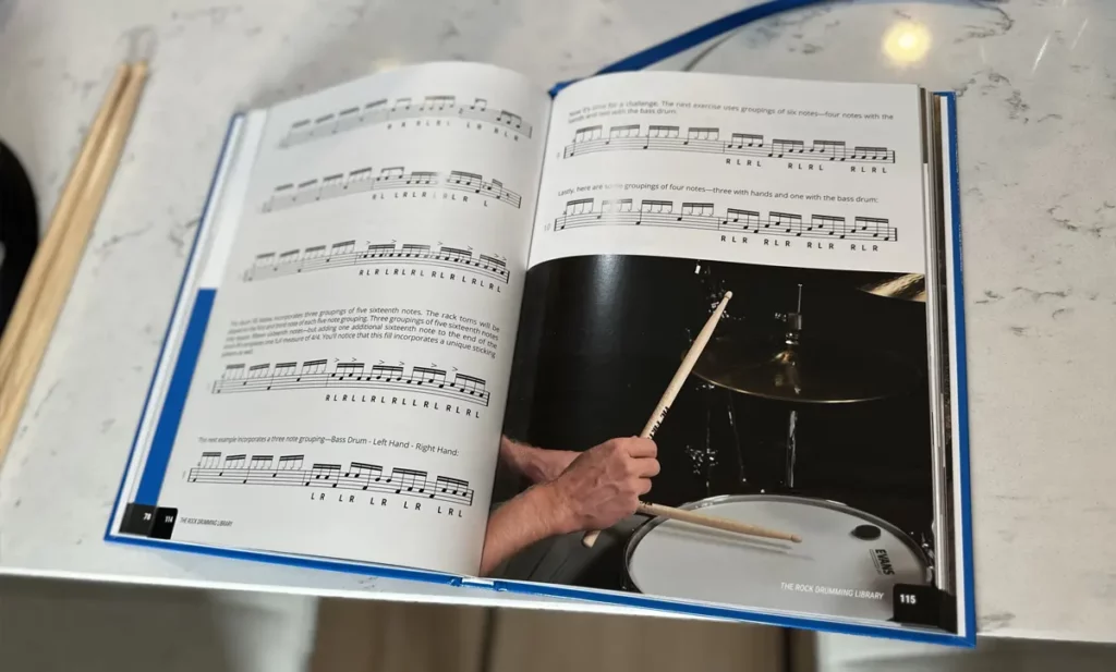 Best Beginner Drum Book Inside