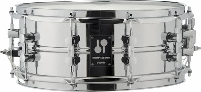 Sonor Kompressor Series Steel Snare Drum 5.75"x 14"