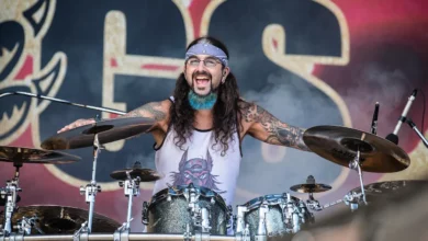 The American rock band The Winery Dogs performs a live concert at the Sweden Rock Festival 2016. Here drummer Mike Portnoy is seen live on stage. Sweden, 11/06 2016.