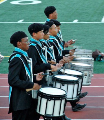 Marching Snare Drummers