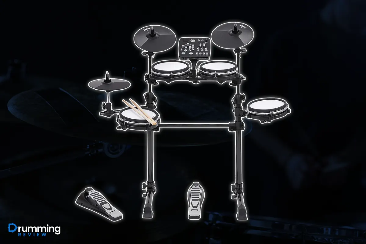 LyxJam 7-Piece Electronic Drum Set